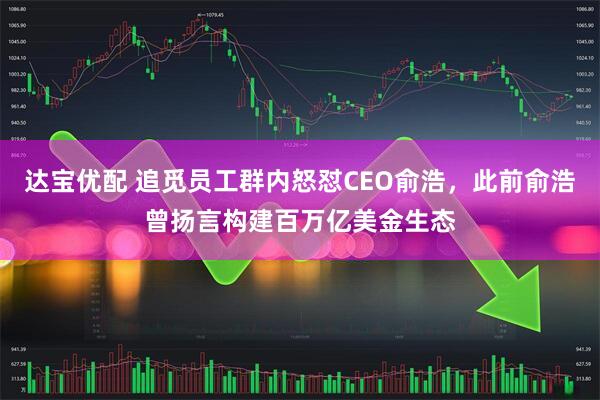 达宝优配 追觅员工群内怒怼CEO俞浩，此前俞浩曾扬言构建百万亿美金生态