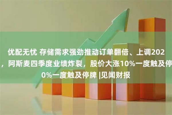 优配无忧 存储需求强劲推动订单翻倍、上调2026年增长指引，阿斯麦四季度业绩炸裂，股价大涨10%一度触及停牌 |见闻财报